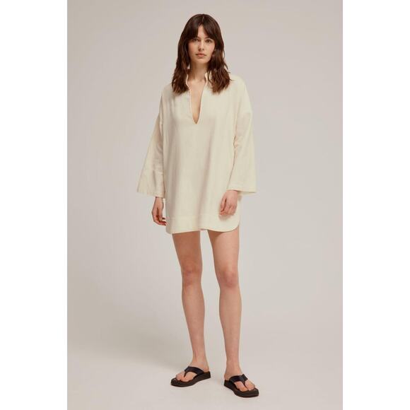 Venroy Womens Woven Tunic - S - Milk - Picture 3 of 6